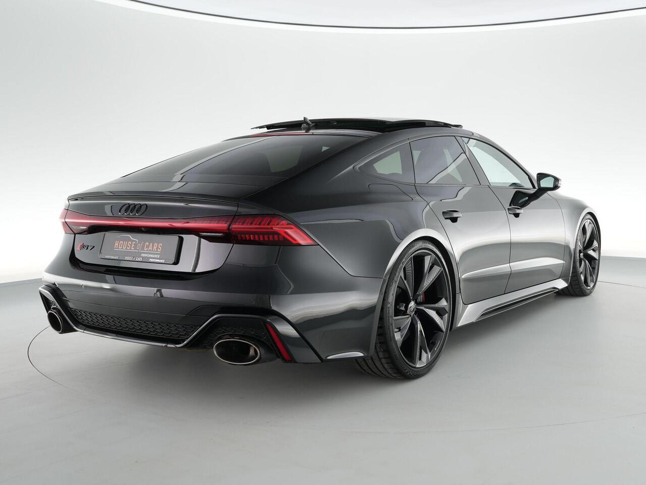 Audi RS7 Sportback 4.0 TFSI quattro |dealer onderhouden|Akrapovic|Red star downpipes|TTH turbo's|KW-suspension|Dynamic ride control|Dynamic plus|panoramadak|B&O|memory|HUD|360 camera|