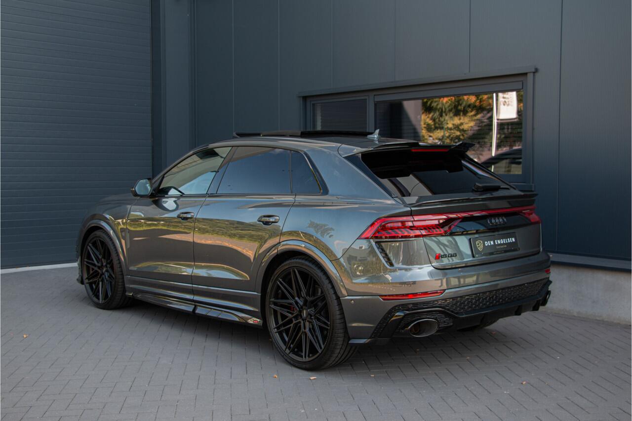 Audi RSQ8 4.0 V8 600PK URBAN | Keramische | 24" Vossen | 360Cam | ACC | Ventilatie | Head Up | B&O | Lane & Side Assist | Dynamic+ 305km/h | Softclose | Stuurverwarming | Keyless | Standkachel | Luchtvering | Matrix Led | Carbon | | Achterasbesturing | E.TH 3500KG 