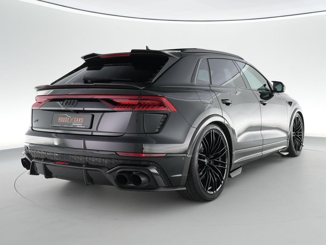 Audi RSQ8 RSQ8-R ABT 4.0 740pk TFSI quattro |Incl. BTW|1 of 125|Carbon exterieur|RS-dynamic plus|panoramadak|Bang&Olufsen|massage|HUD|memory|360° camera|stoelverwarming en verkoeling|Apple Carplay|