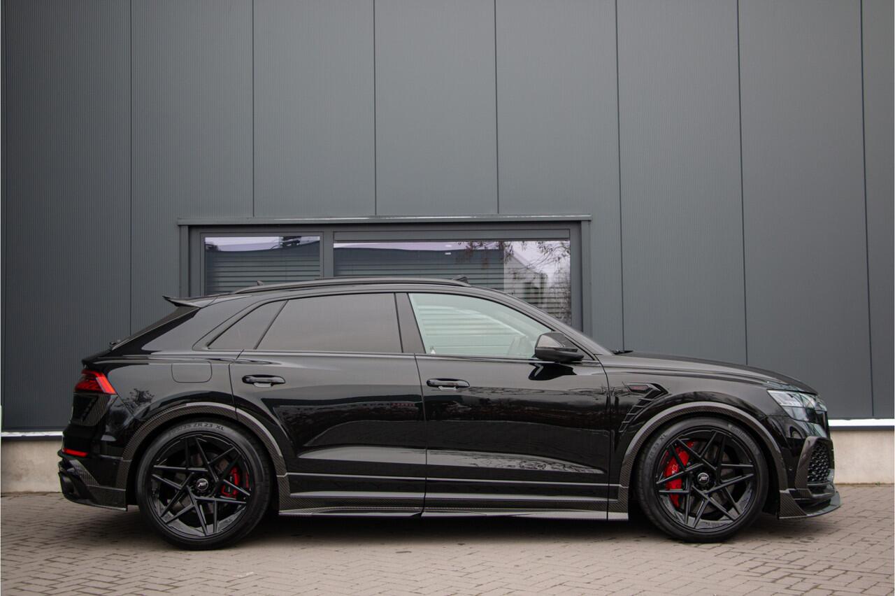 Audi RSQ8 Signature Edition | 800PK | B&O+ | Ceramic Brakes | 360 Cam | ACC | Pano | Softclose | Lane & Side Assist | Fabrieksgarantie | PPF | Nachtzicht | Carbon | Apple & Android Carplay | Dynamic+ | Achterasbesturing | Dynamic Plus Pack | Ambiance | Laser | E.TH