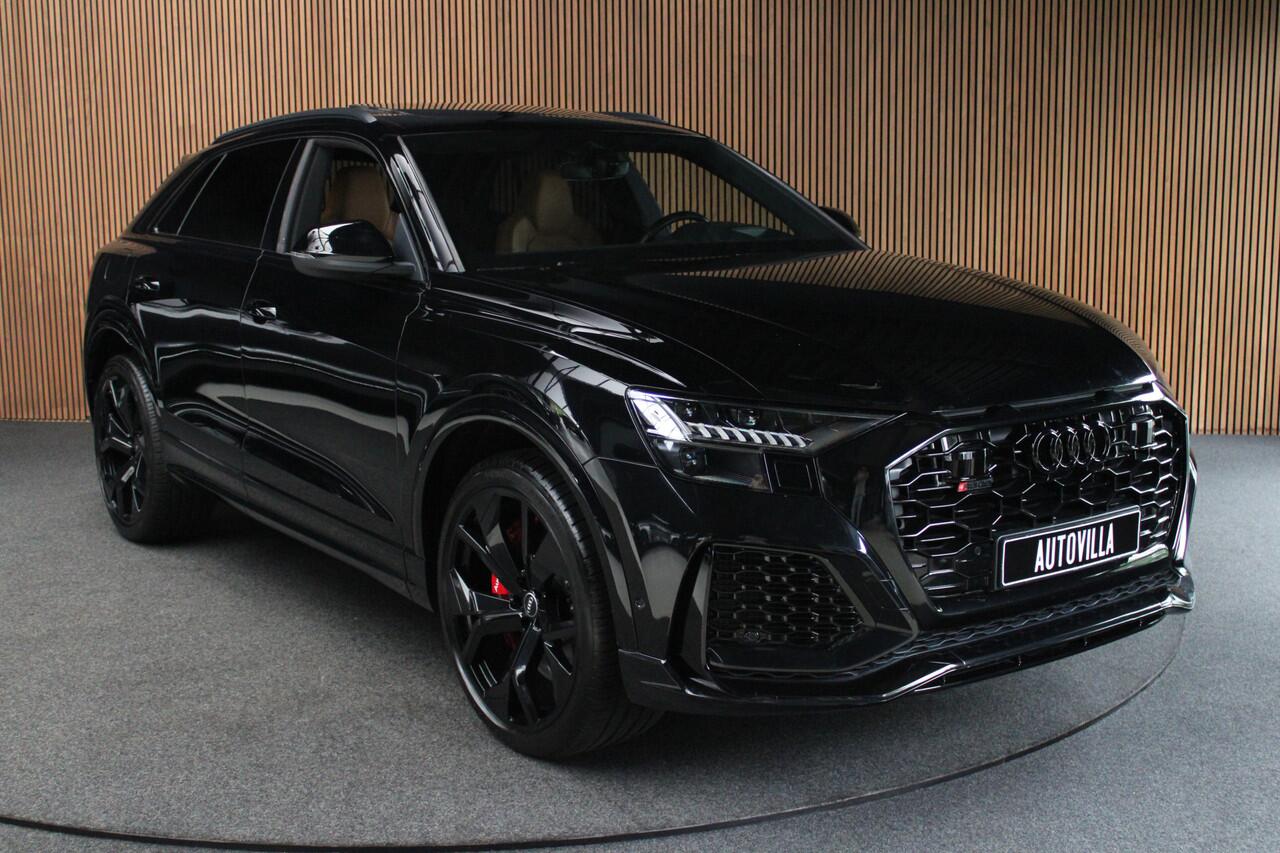 Audi RSQ8 4.0 TFSI B&O HUD Carbon ACC Panodak Leder Keyless Climate (4-zone) Elektr. bedienbaar achterklep Keyless Stoelventilatie Stoelverwarming Sportstoelen Plus Matrix LED LM velgen 23 inch BTW auto