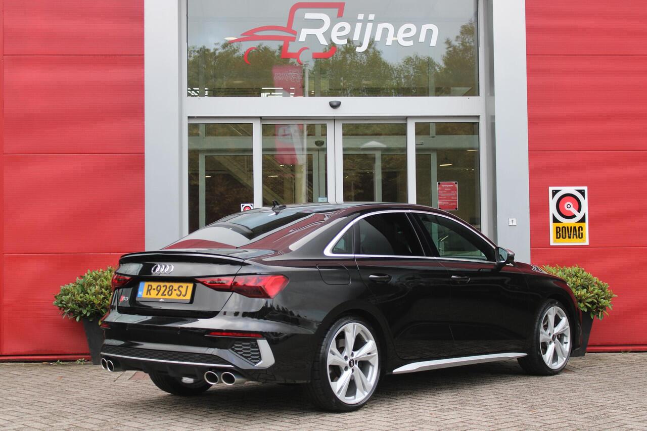 Audi S3 Limousine 2.0 TFSI 310PK S3 QUATTRO | APPLE CARPLAY/ANDROID AUTO | STOEL VERWARMING | S-LINE INTERIEUR/EXTERIEUR | SPORT STUUR S-LINE MET SCHAKEL FUNCTIE | NAVIGATIE | VIRTUAL COCKPIT PLUS | GLANS PAKKET | CRUISE CONTROL | ADVANCED KEY | AMBIENTE VERLICHT