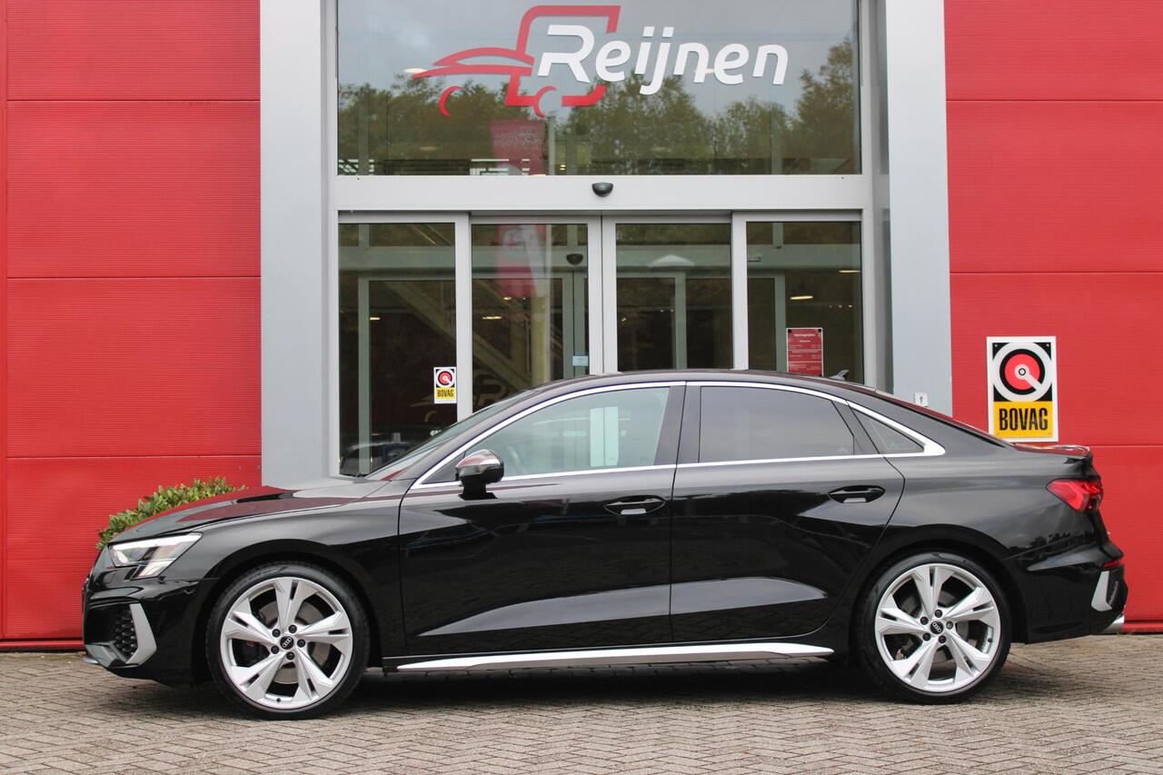 Audi S3 Limousine 2.0 TFSI 310PK S3 QUATTRO | APPLE CARPLAY/ANDROID AUTO | STOEL VERWARMING | S-LINE INTERIEUR/EXTERIEUR | SPORT STUUR S-LINE MET SCHAKEL FUNCTIE | NAVIGATIE | VIRTUAL COCKPIT PLUS | GLANS PAKKET | CRUISE CONTROL | ADVANCED KEY | AMBIENTE VERLICHT