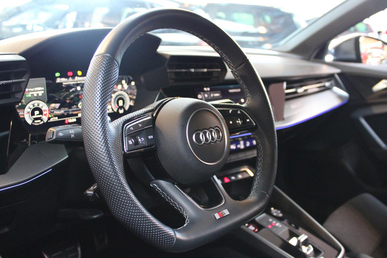 Audi S3 SPORTBACK 2.0 TFSI S3 QUATTRO 310PK S-TRONIC S3-SPORT CAMERA/LEDER/CARPLAY FABRIEKS GARANTIE