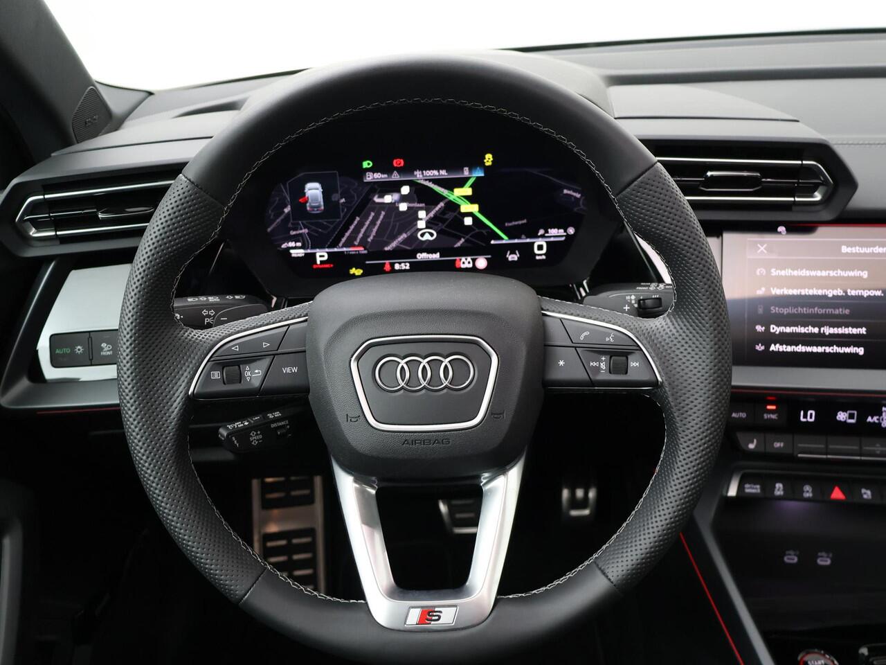 Audi S3 SPORTBACK 2.0 TSFI quattro | 333 PK | Panoramadak | Matrix LED koplampen | Head-up display | 19"LM velgen |