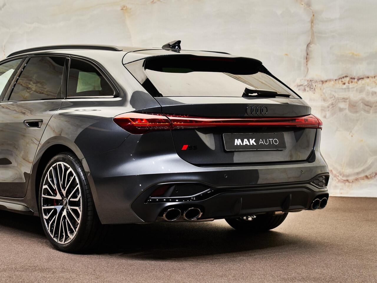 Audi S5 Avant 3.0 TFSI Quattro, pano, tr.haak, 20", B&O, matrix-LED, bijrijdersdisplay, massage, memory, HUD, ACC, privacy, NP145k