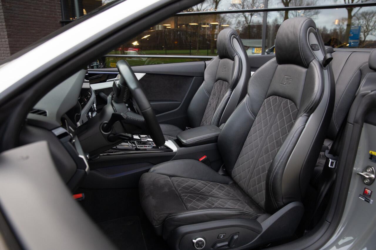 Audi S5 Cabriolet 3.0 TFSI S5 quattro 480pk , Laser, Bang&Olufsen, Eventuri, Quantum Grau