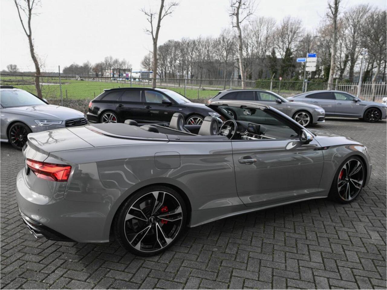 Audi S5 Cabriolet 3.0 TFSI Quattro 354pk Quantum Laser-led RS-zetels Massage B&O RS-Stuur Virtual ACC