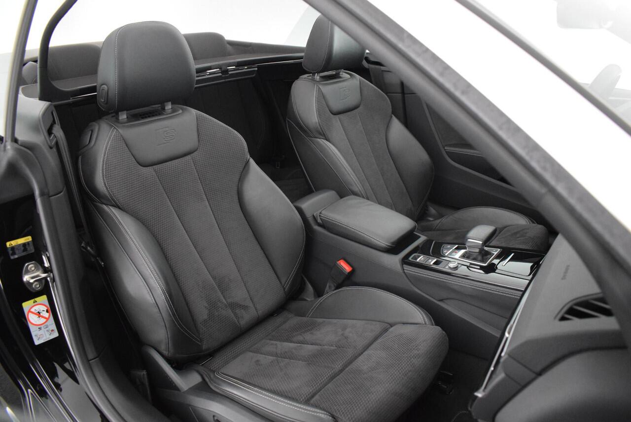 Audi S5 Cabriolet 3.0 TFSI 354pk quattro Nekverwarming Laser Led Head-Up B&O Memory Keyless Virtual Cockpit Navigatie