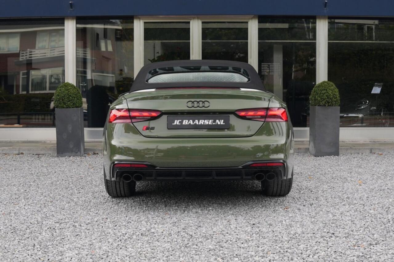 Audi S5 Cabrio 3.0 TFSI Quattro Competition Zwart Optiek