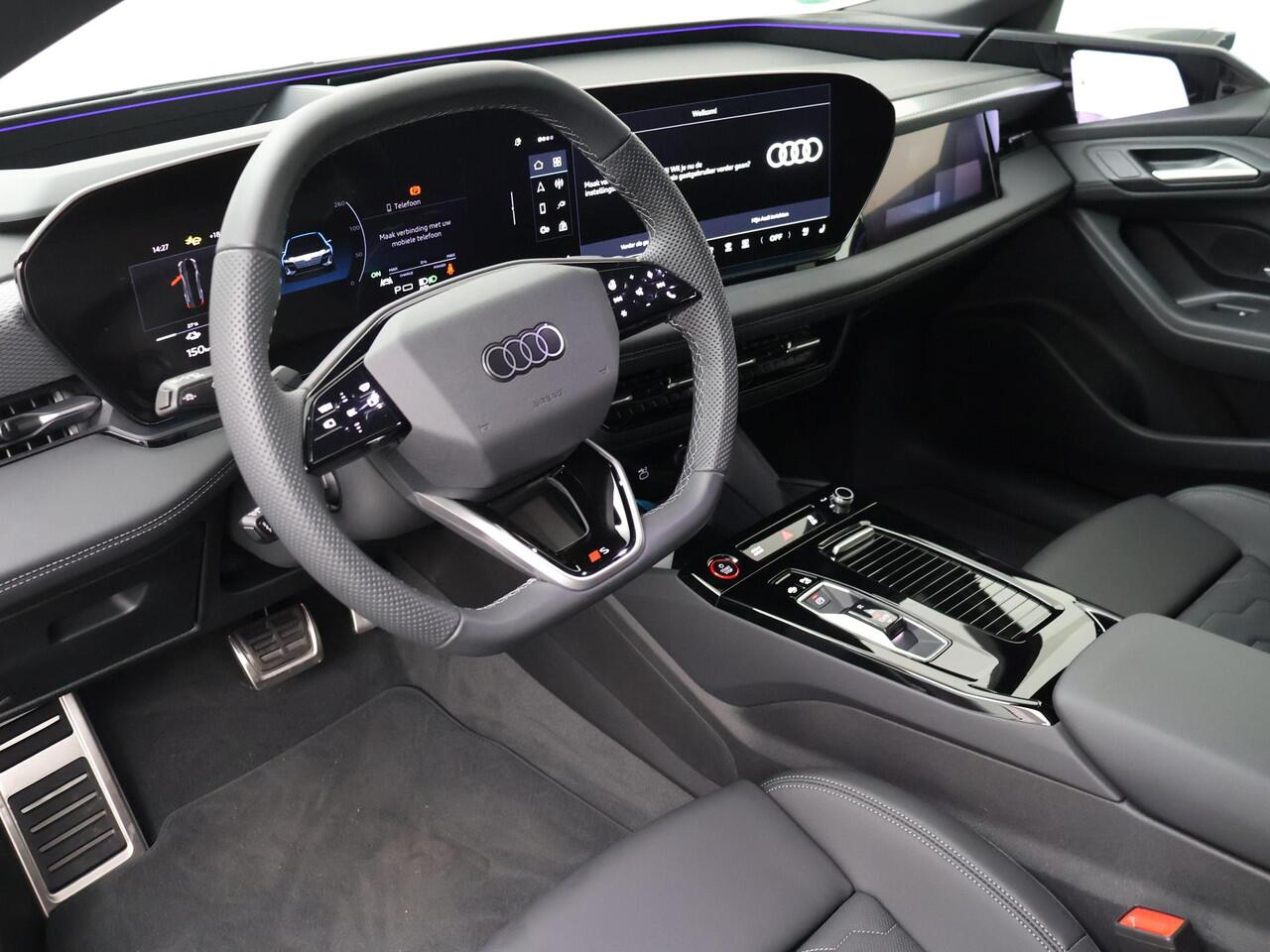 Audi S6 Avant E-Tron 100 kWh | 503 PK | Head-up display | SoH 97 % | Virtuele buitenspiegels | B&O premium soundsystem | Warmtepomp | HD matrix koplampen | S-Line |