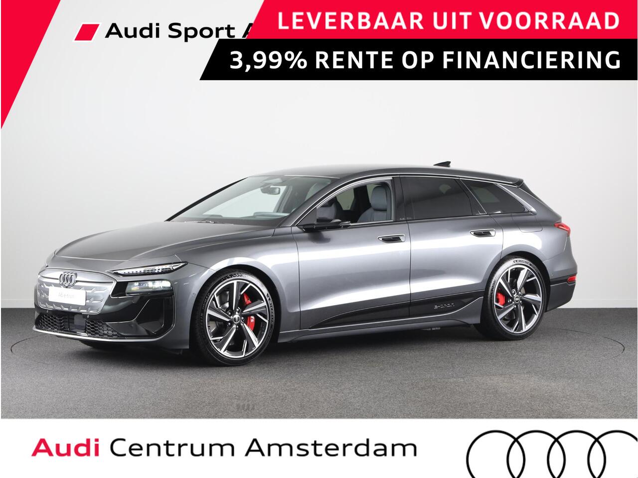 Audi S6 Avant e-tron 100kWh 503 pk Quattro B&O Soundsystem | Head Up Display | luchtververing | Rode remzadels | 21 inch Lichtmetalen velgen