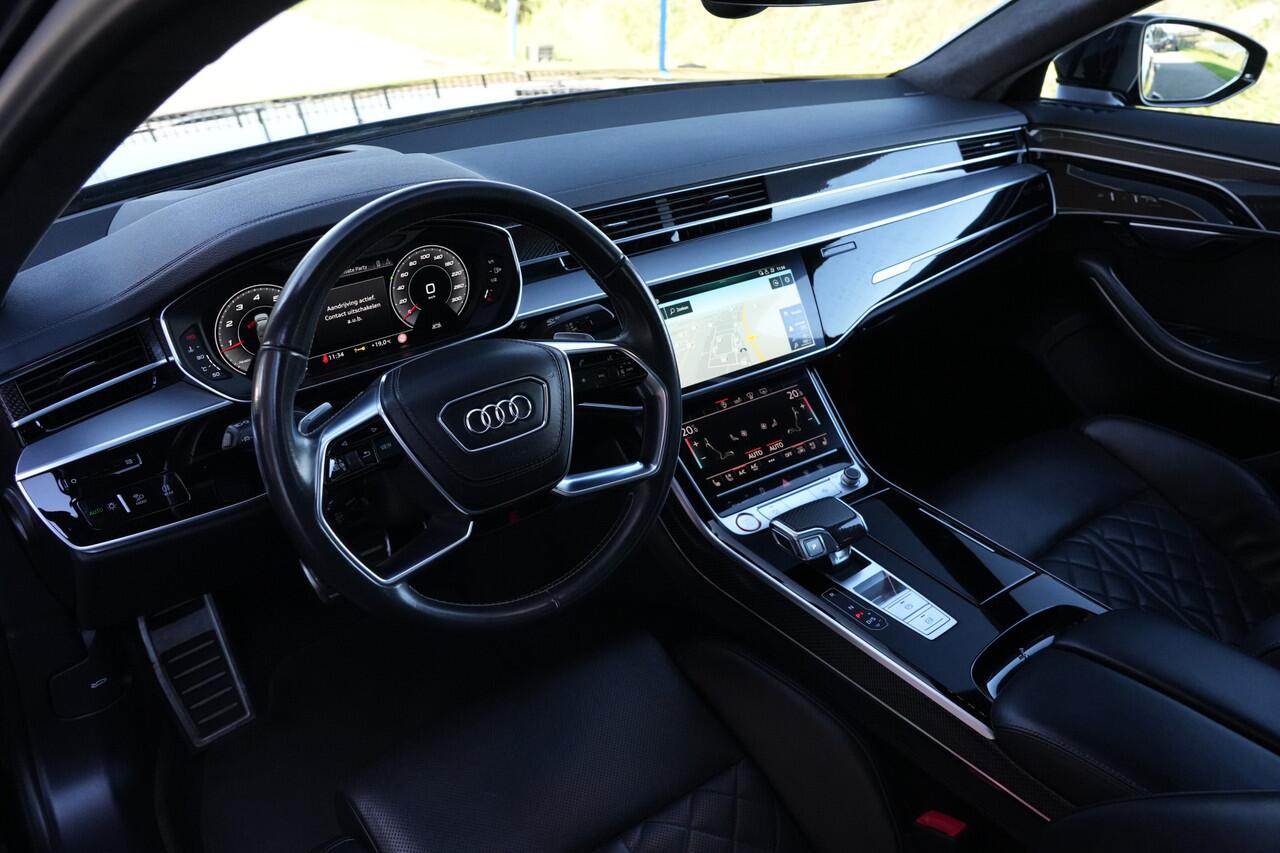 Audi S8 4.0 TFSI Quattro 571pk Panoramadak/B&O/Luchtvering/HUD