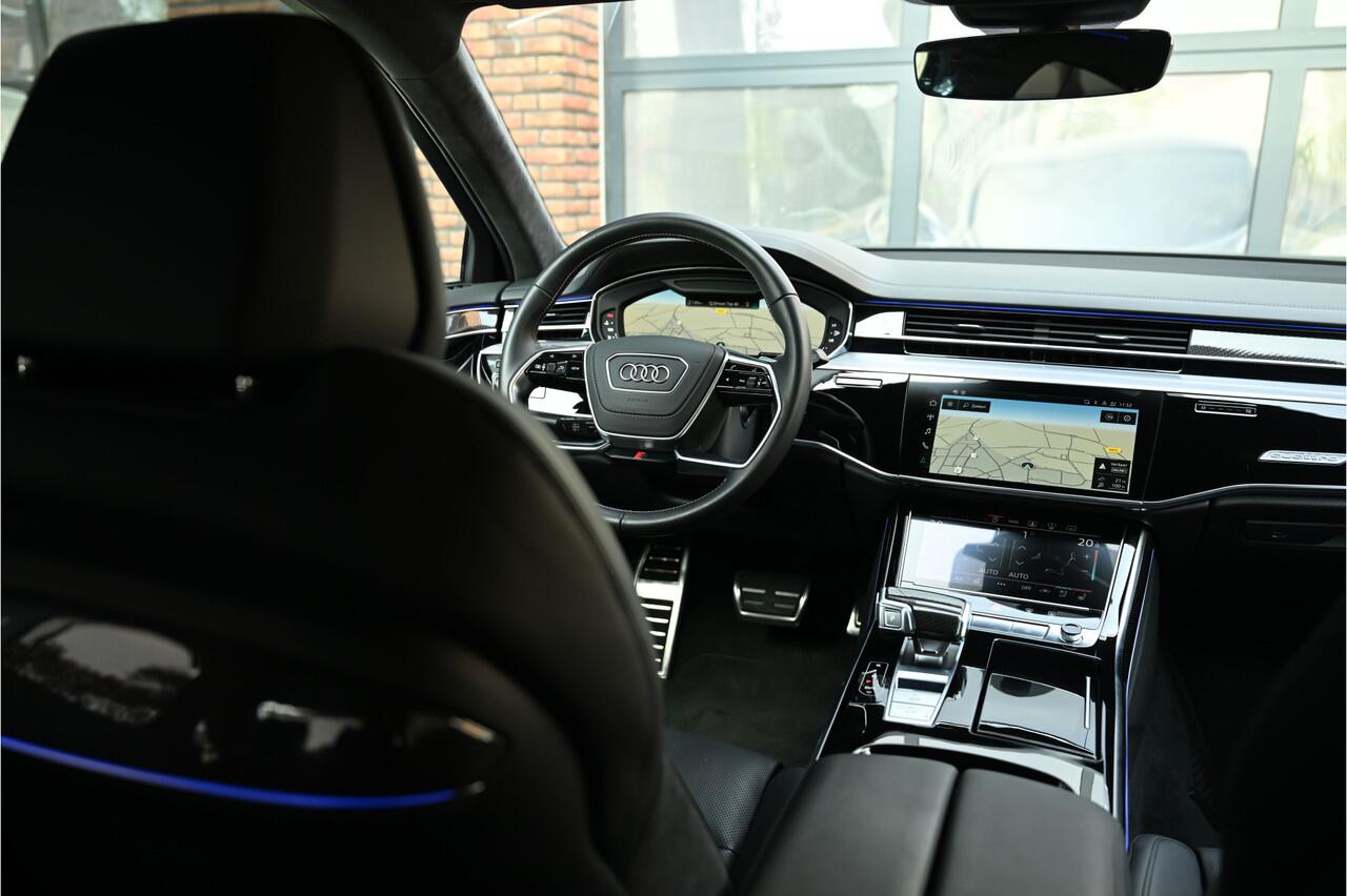 Audi S8 4.0 TFSI 571PK Quattro Panoramadak, El stoelen achter, ACC, Head-up