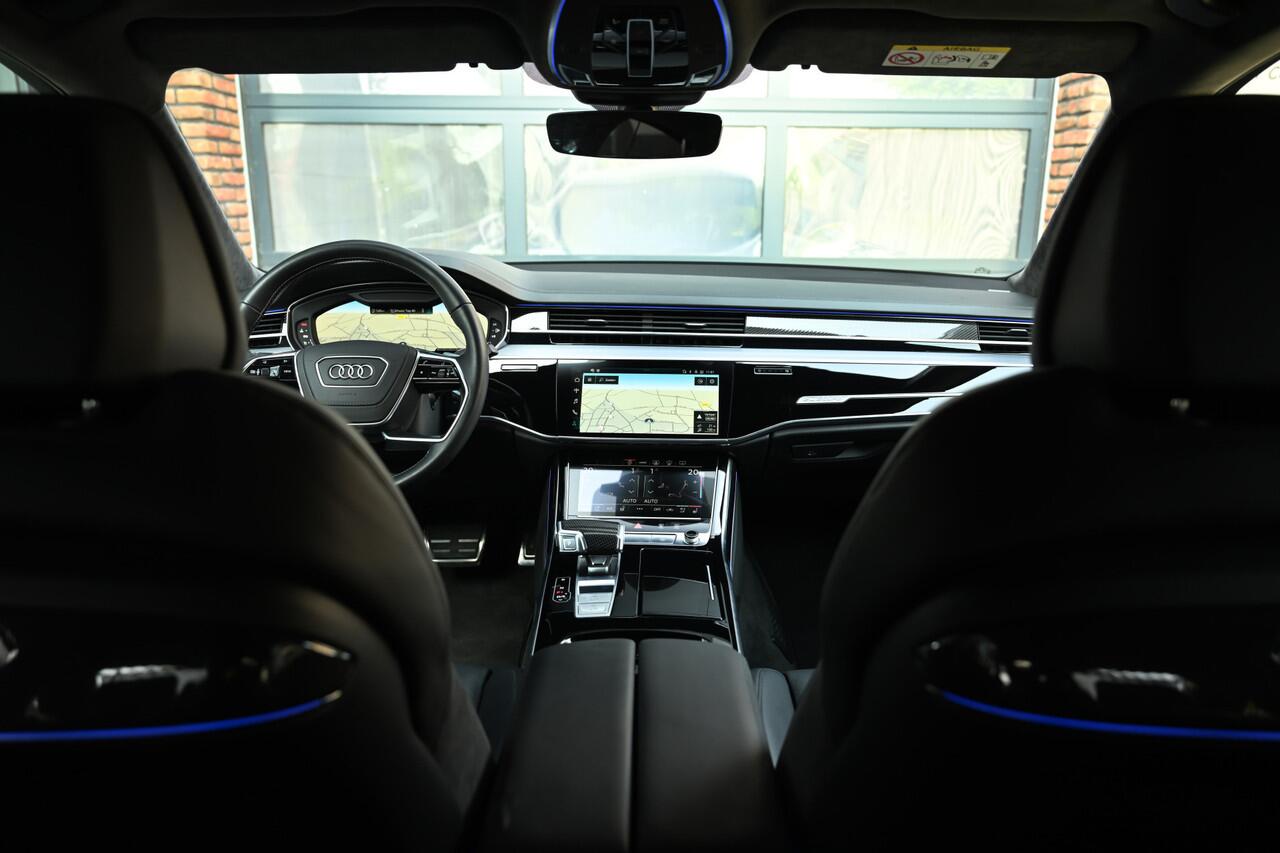 Audi S8 4.0 TFSI 571PK Quattro Panoramadak, El stoelen achter, ACC, Head-up
