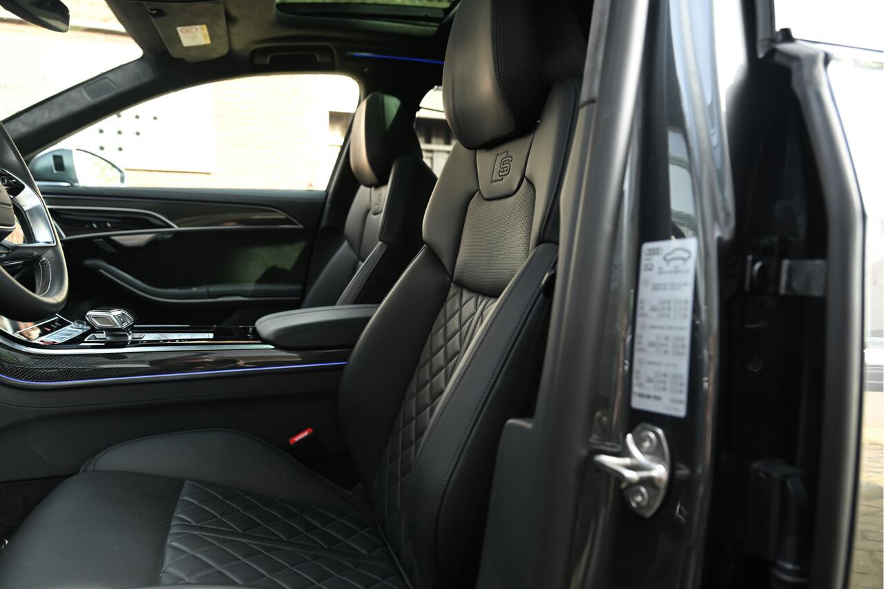 Audi S8 4.0 TFSI 571PK Quattro Panoramadak, El stoelen achter, ACC, Head-up