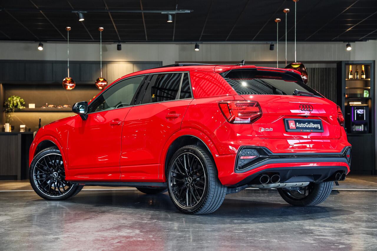 Audi SQ2 2.0 TFSI quattro Edition One VOLL Black Nappa RS Leder, Pano, ACC, Matrix, Camera, Virtual Cock, Keyless, Sportdesign/ Ambiente+/ Comfort+/ Functie/ Hulp/ Park/ Veiligheids/ Opberg Pakket, Trekhaak, Lmv 19''