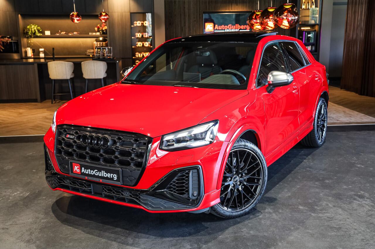 Audi SQ2 2.0 TFSI quattro Edition One VOLL Black Nappa RS Leder, Pano, ACC, Matrix, Camera, Virtual Cock, Keyless, Sportdesign/ Ambiente+/ Comfort+/ Functie/ Hulp/ Park/ Veiligheids/ Opberg Pakket, Trekhaak, Lmv 19''