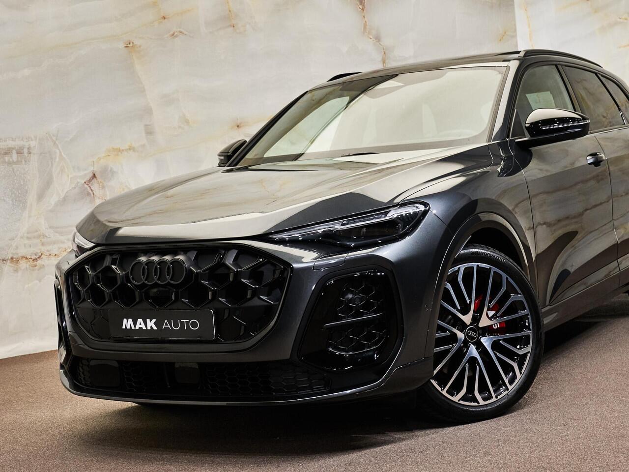 Audi SQ5 3.0 TFSI Quattro, pano, 21", tr.haak, luchtv., matrix-LED, bijrijdersdisplay, memory, HUD, privacy, NP150k