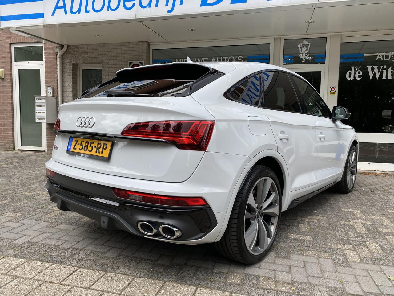Audi SQ5 3.0 TDI SQ5 quattro S Line nw. pr. ¤140.000 Sportback Nw model Dealer onderh. Panodak/Navigatie/Luchtver./Vol leder/ / Autom. airco/./A.uitr.camera//Adapt. Cruisecontr./21 Inch L.M./Led verl./Park. sens. v+a