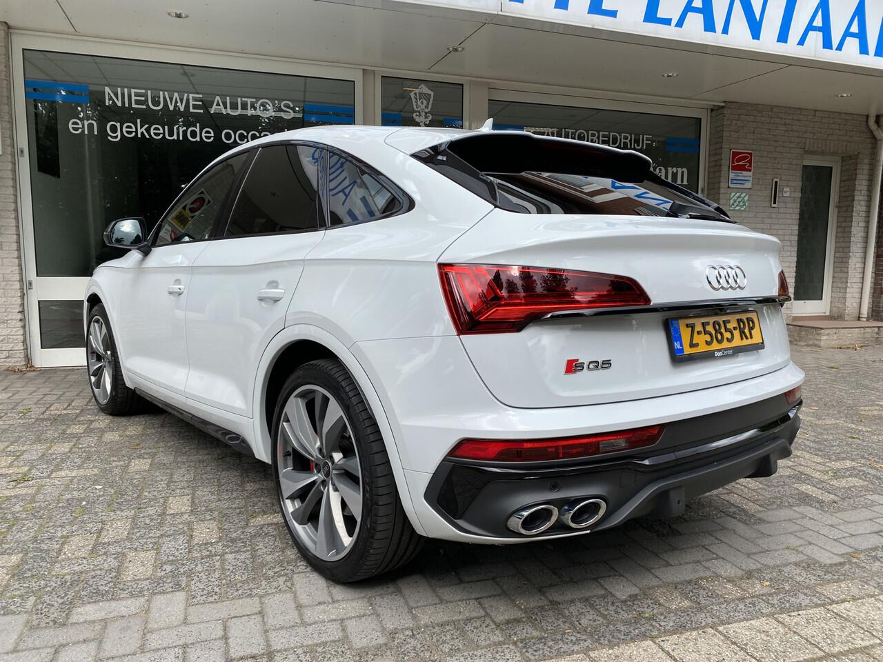 Audi SQ5 3.0 TDI SQ5 quattro S Line nw. pr. ¤140.000 Sportback Nw model Dealer onderh. Panodak/Navigatie/Luchtver./Vol leder/ / Autom. airco/./A.uitr.camera//Adapt. Cruisecontr./21 Inch L.M./Led verl./Park. sens. v+a/Elektr. z