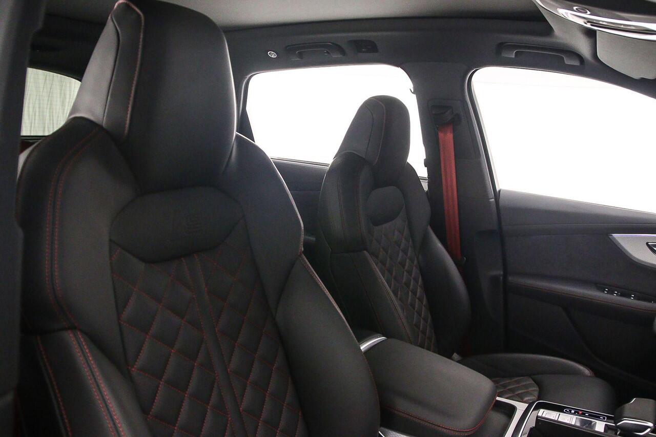 Audi SQ7 4.0 TFSI 507PK quattro 7p | Trekhaak | Pano | Derde zitrij | Headup | B&O | 4-Wiel | Rood-Stiksel | HD-Matrix | ACC | 360 Camera |