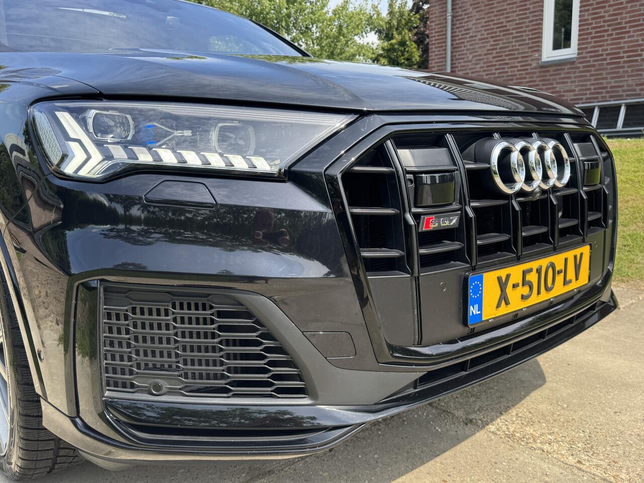 Audi SQ7 4.0 TDI SQ7 QUATTRO 7P NIEUW MODEL FULL OPTIONS!! PANORAMADAK DISTRONIC LEER NIEUWSTAAT