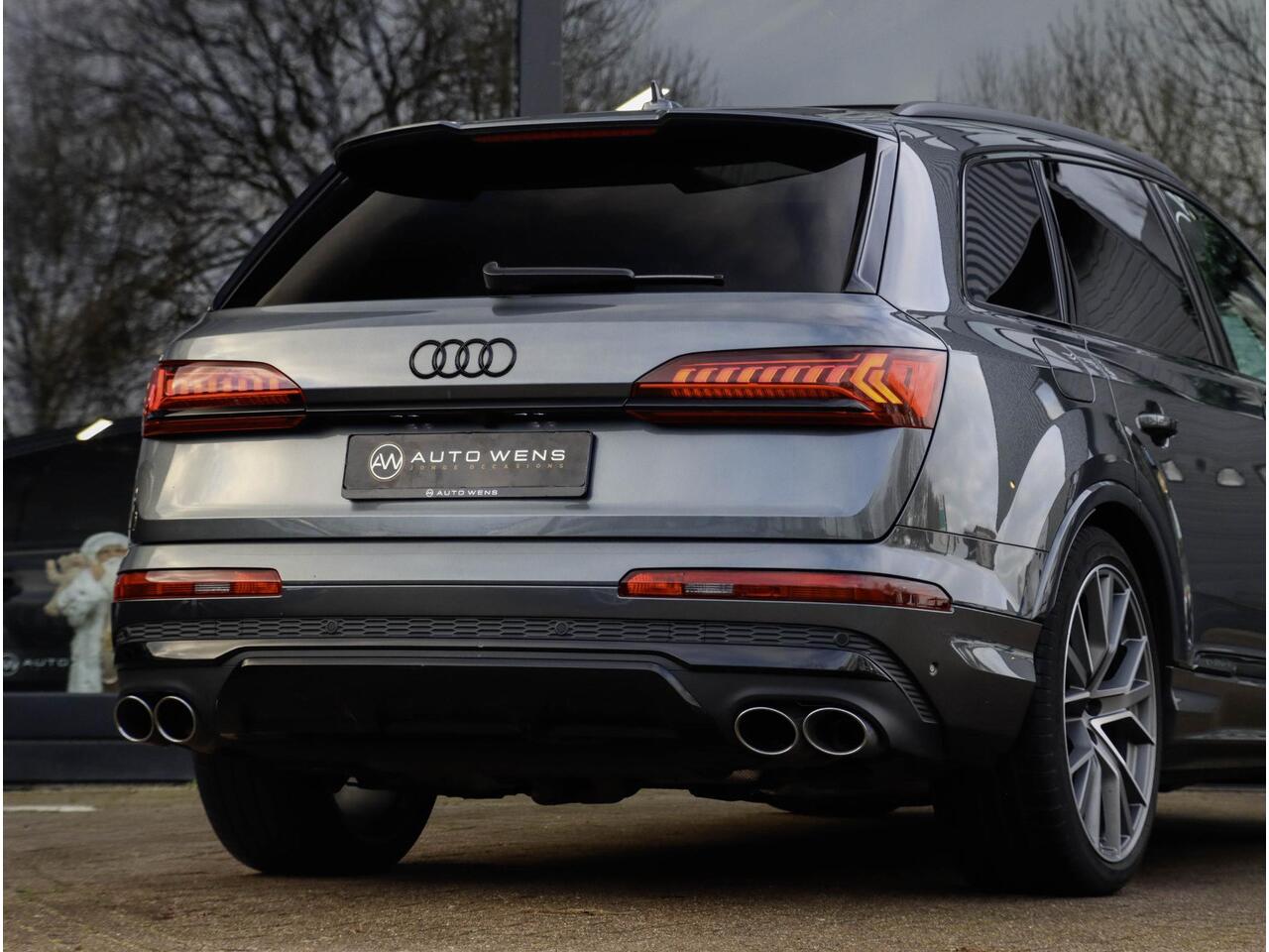 Audi SQ7 4.0 TFSI Quattro 7p 507PK Softclose Panodak B&O Trekhaak Standkachel HUD Adaptive