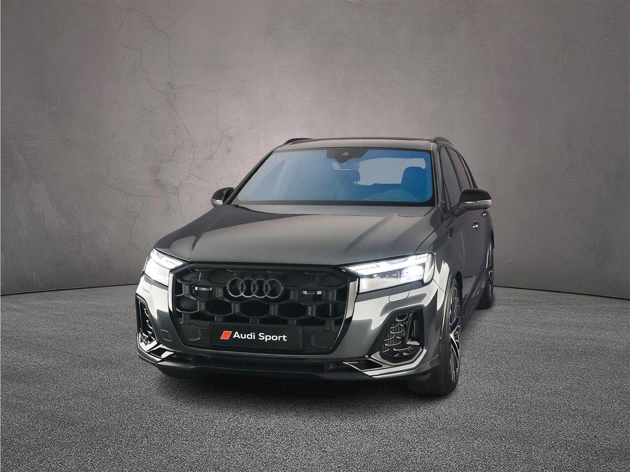Audi SQ7 4.0 TFSI 507PK quattro 7p | Trekhaak | Pano | Derde zitrij | Headup | B&O | 4-Wiel | Rood-Stiksel | HD-Matrix | ACC | 360 Camera |
