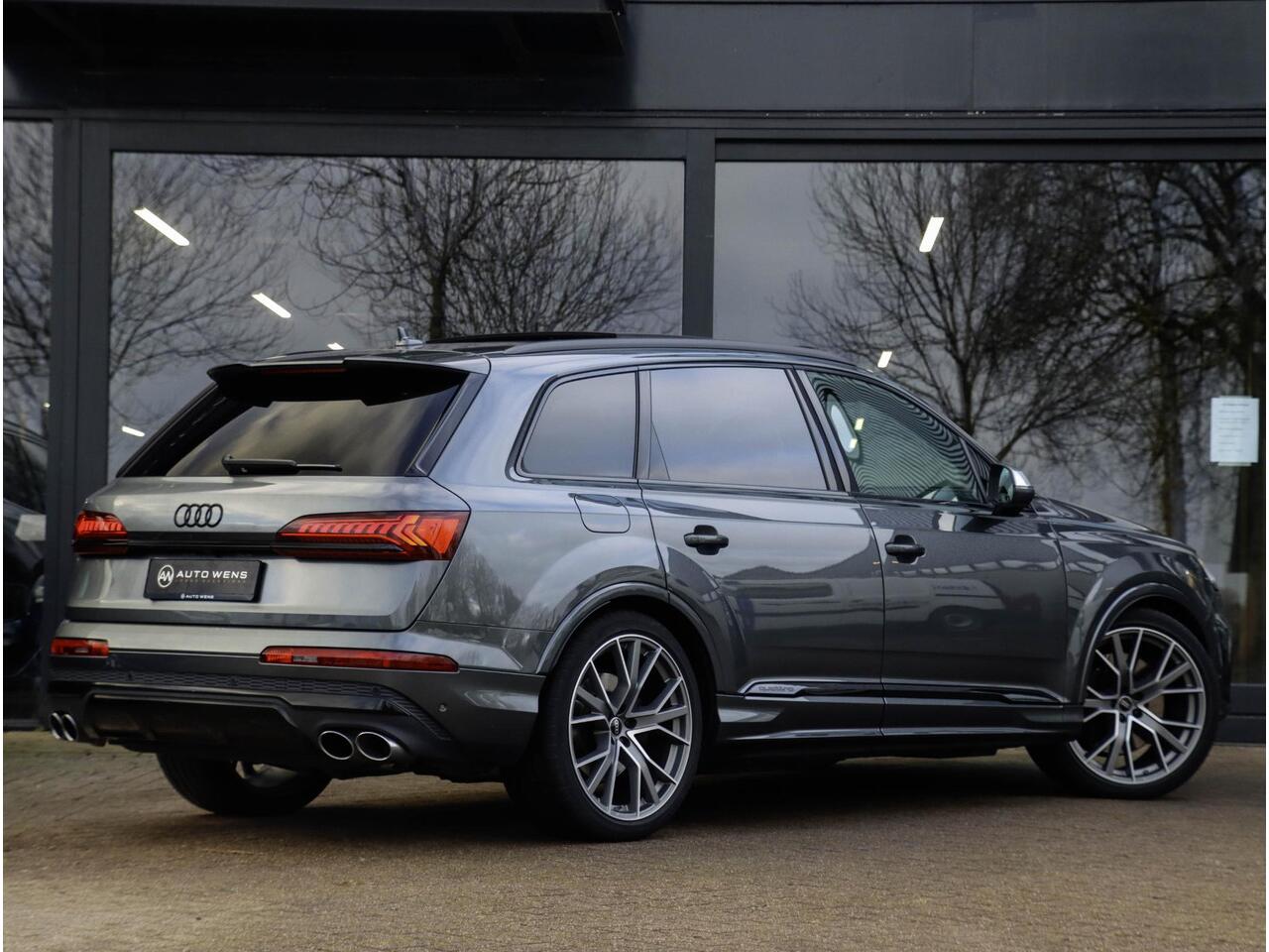 Audi SQ7 4.0 TFSI Quattro 7p 507PK Softclose Panodak B&O Trekhaak Standkachel HUD Adaptive