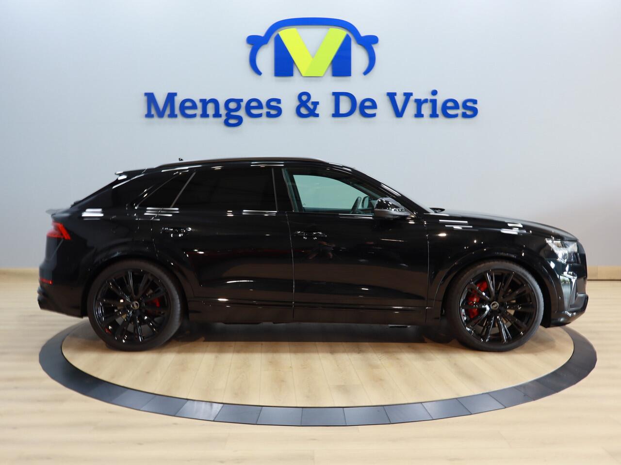 Audi SQ8 4.0 TFSI SQ8 quattro 507 PK Matrix LED | Panorama | Luchtvering | Softclose | 360 Camera | Trekhaak | Adaptive Cruise | B&O | Stoelkoeling | Isofix |