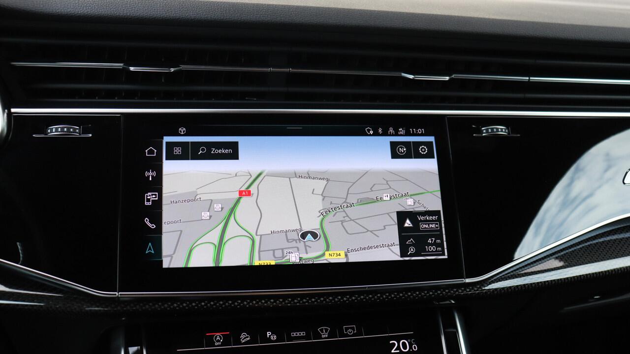 Audi SQ8 4.0 TFSI Quattro | Massage | B&O | Head-up | Panoramadak | Stoelventilatie | Carbon | Soft-Close | Trekhaak