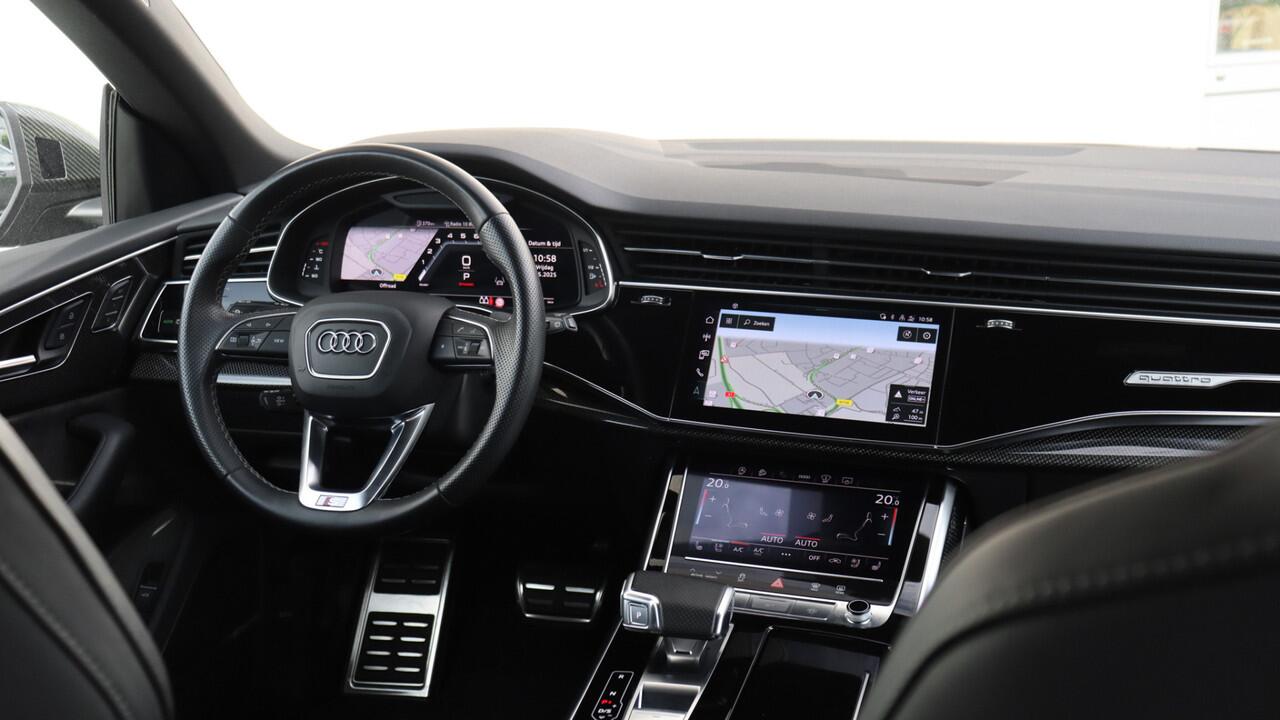 Audi SQ8 4.0 TFSI Quattro | Massage | B&O | Head-up | Panoramadak | Stoelventilatie | Carbon | Soft-Close | Trekhaak