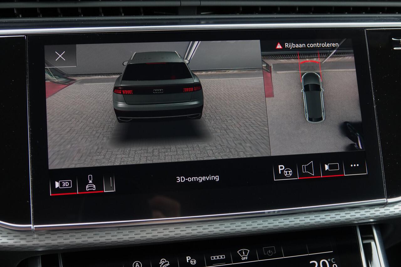 Audi SQ8 4.0Tfsi 507Pk Aut. | Quattro | S-Line | S-Sportstoelen | Head Up Display | 360° Camera | Luchtvering | Panoramadak | 23''