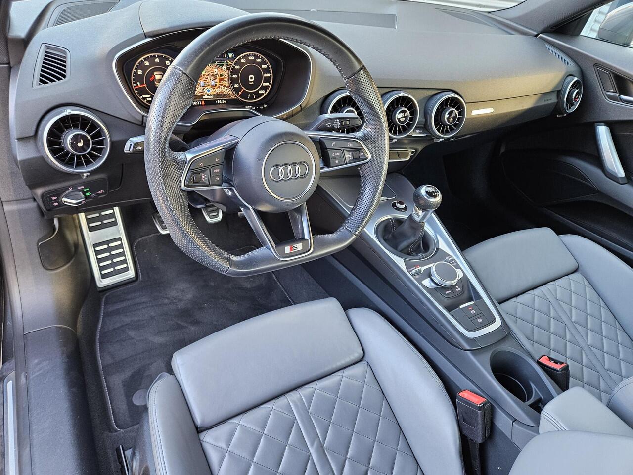 Audi TT 45 TFSI Pro Line S /Apple Carplay/Leder sportstoelen/Virtual dash/Stoelverw./Sportonderstel/LED/(MET GARANTIE*)