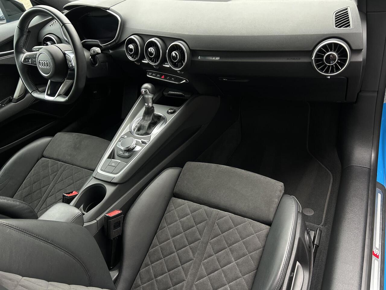 Audi TT Pro Line S 245PK /BTW/Apple & Android carplay/Stoelverwarming/Leder & alcantara sportstoelen/Park. sens. V+A/LED verlichting/Navi (MET GARANTIE*)