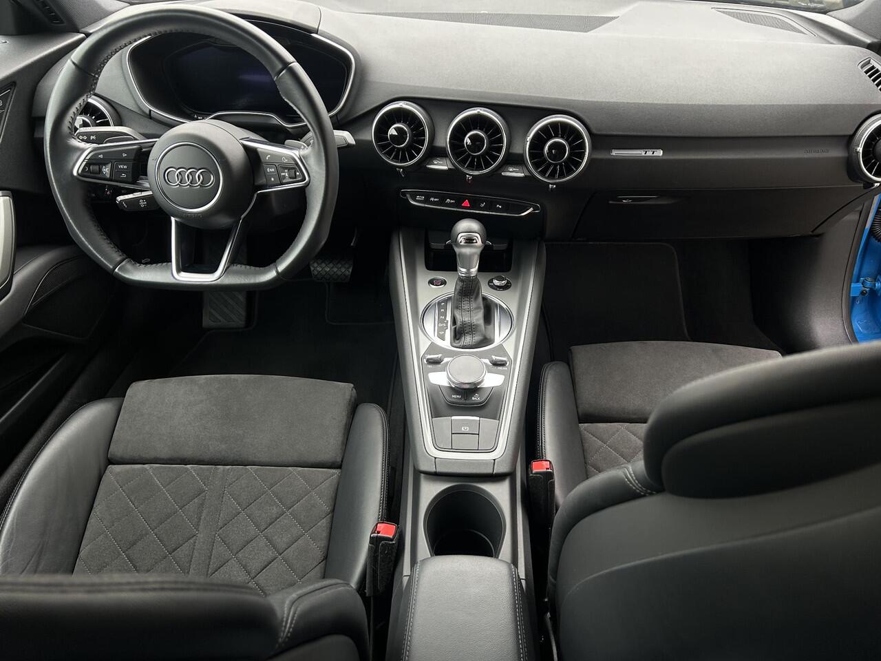 Audi TT Pro Line S 245PK /BTW/Apple & Android carplay/Stoelverwarming/Leder & alcantara sportstoelen/Park. sens. V+A/LED verlichting/Navi (MET GARANTIE*)