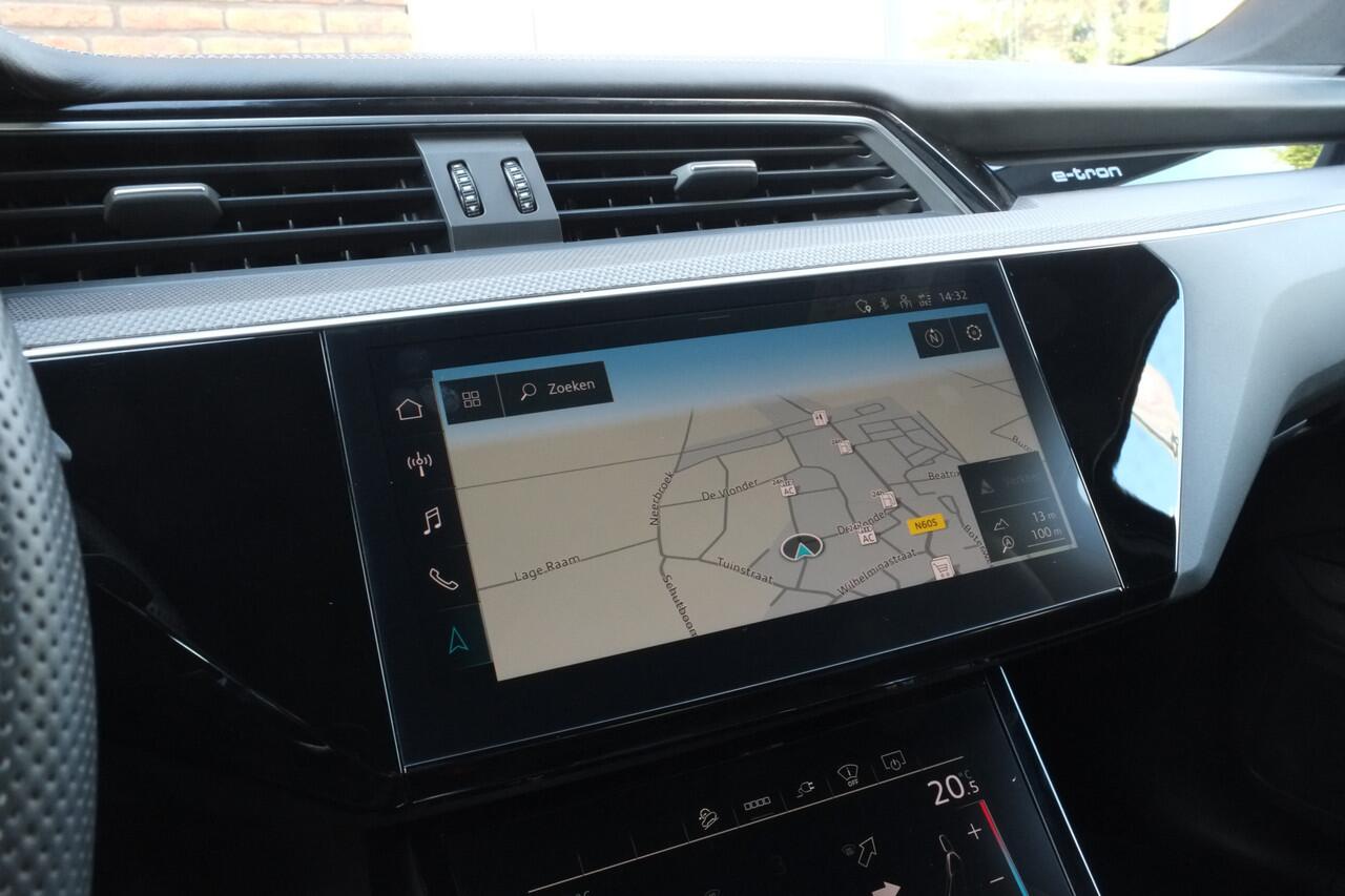 Audi e-tron Sportback 55 quattro S-LINE 95 kWh 360° Camera, Head-up, El stoelen, Leder