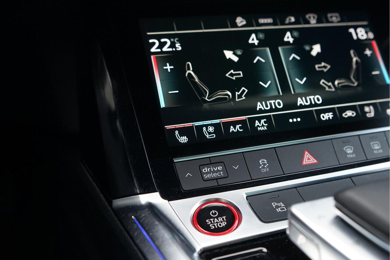 Audi e-tron S Quattro 371kW / Massage-Ventilatie/ B&O/ Aero pakket/ Adaptive Cruise Control/ Panoramadak/ 371kW (504PK)