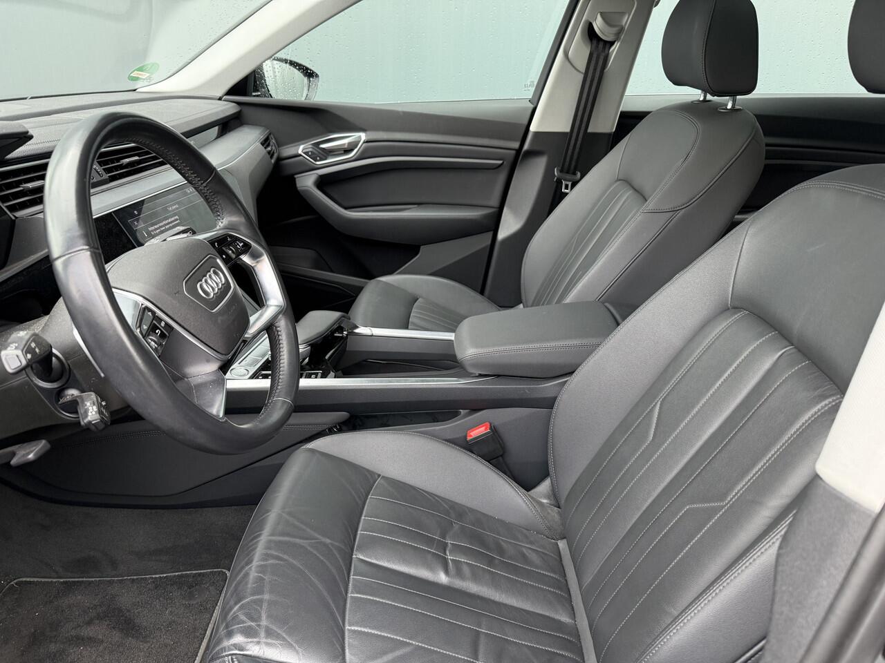 Audi e-tron BWJ 2020 e-tron 50 313 PK quattro Launch edition plus 71 kWh PANODAK | STOELVERW. | FULL LED | LEER | ADAPTIVE CRUISE | ELEKTR. STOELEN | ELEKTR. ACHTERKLEP NAVI | CLIMA | LMV | PDC