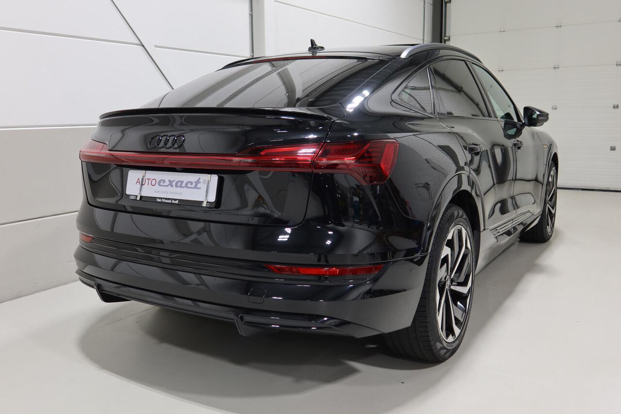 Audi e-tron Sportback 50 quattro S edition I Sportstoelen I 3x S-Line I B&O I Full options