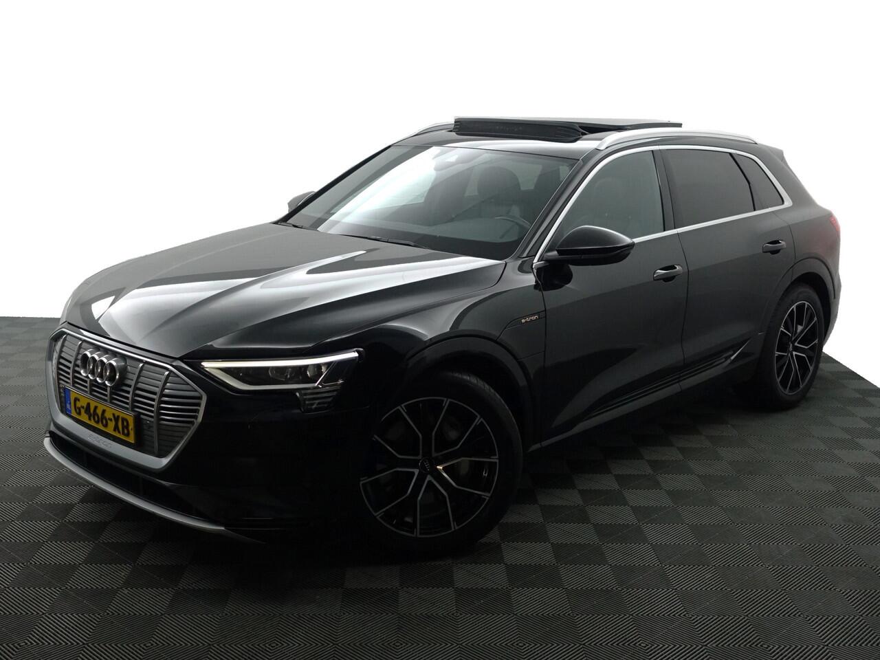 Audi e-tron e-tron 55 quattro advanced 95 kWh- Panoramadak, CarPlay, Ada Cruise, Sfeerverlichting, Camera, Memory, Design Leder Interieur