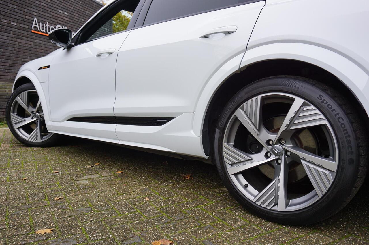 Audi e-tron Sportback S Quattro RS Stoelen l Luchtvering l Pano l Zwart Optiek l 22 Inch l B&O l NAP l Sfeer