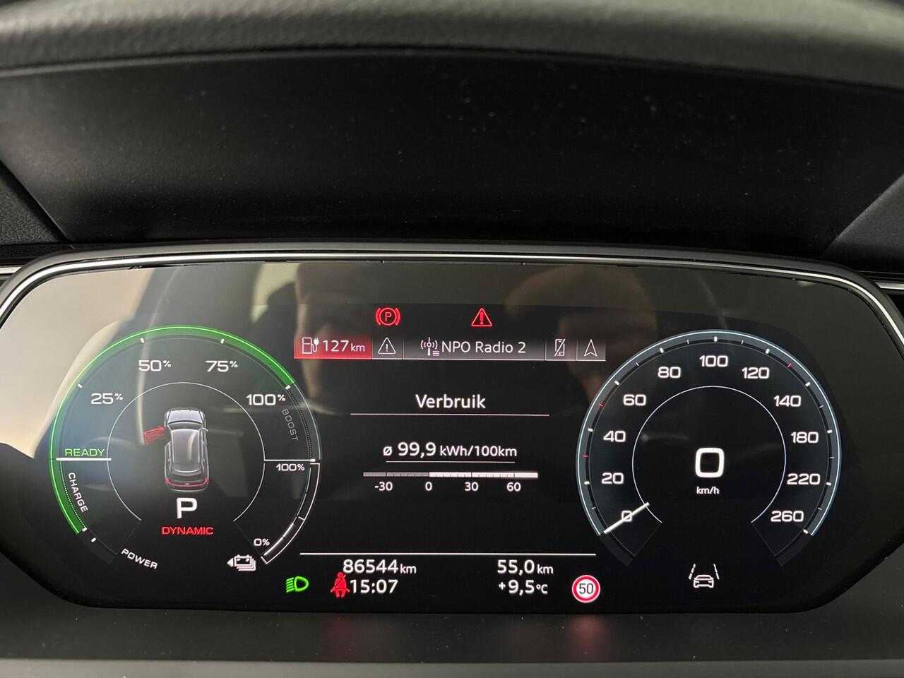 Audi e-tron 55 quattro Business edition Plus 95 kWh | AFN. TREKHAAK 1800kg | SCHUIF-KANTEL | 408 PK |