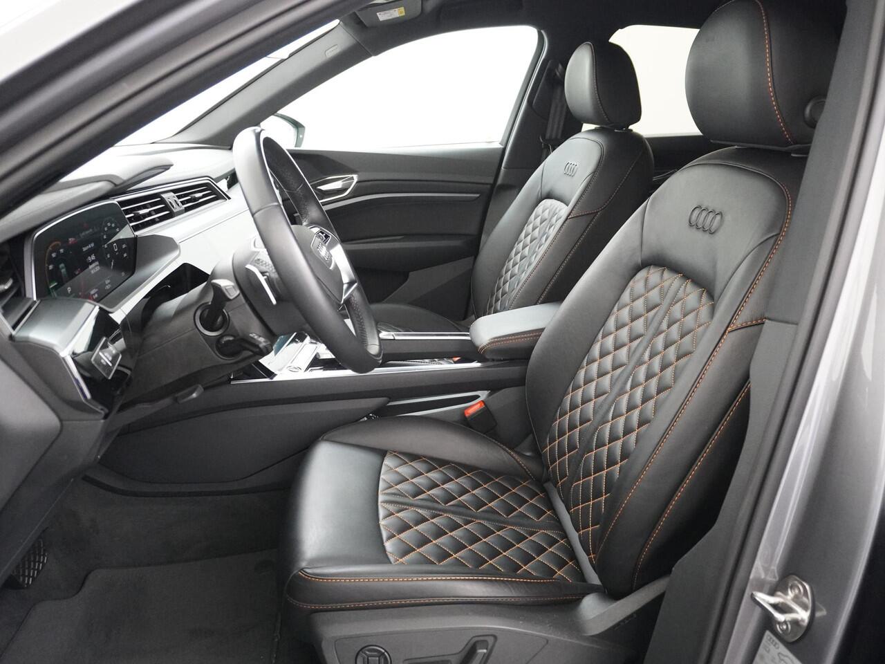 Audi e-tron Sportback 55 quattro Advanced edition 95 kWh 100% SOH | RIJKLAARPRIJS INCL. 12MND BOVAG | CAMERA | LEDER