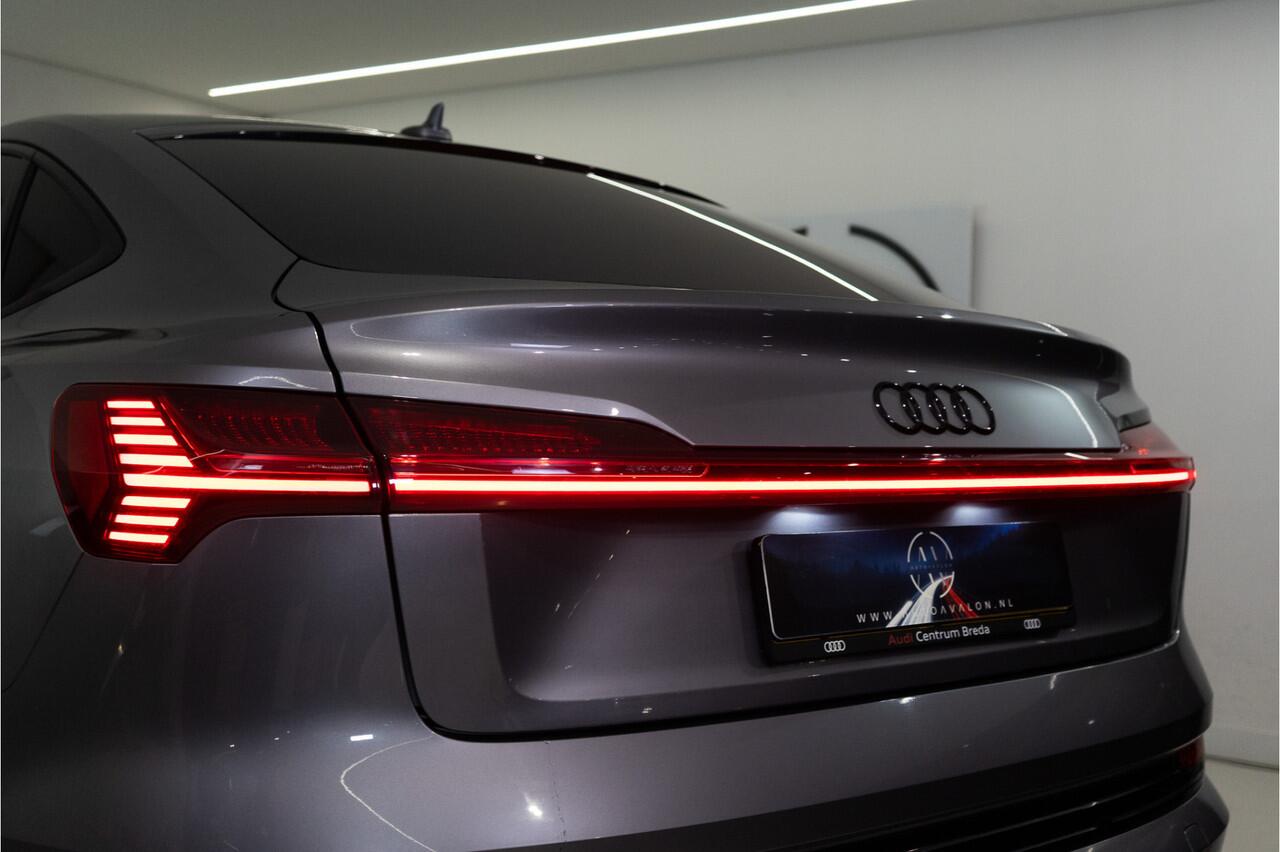 Audi e-tron Sportback 50 Quattro Business Edition 71 kWh 313PK | NL AUTO+NAP+1E Eigenaar | SOH 90% | Memory | Trekhaak | Garantie