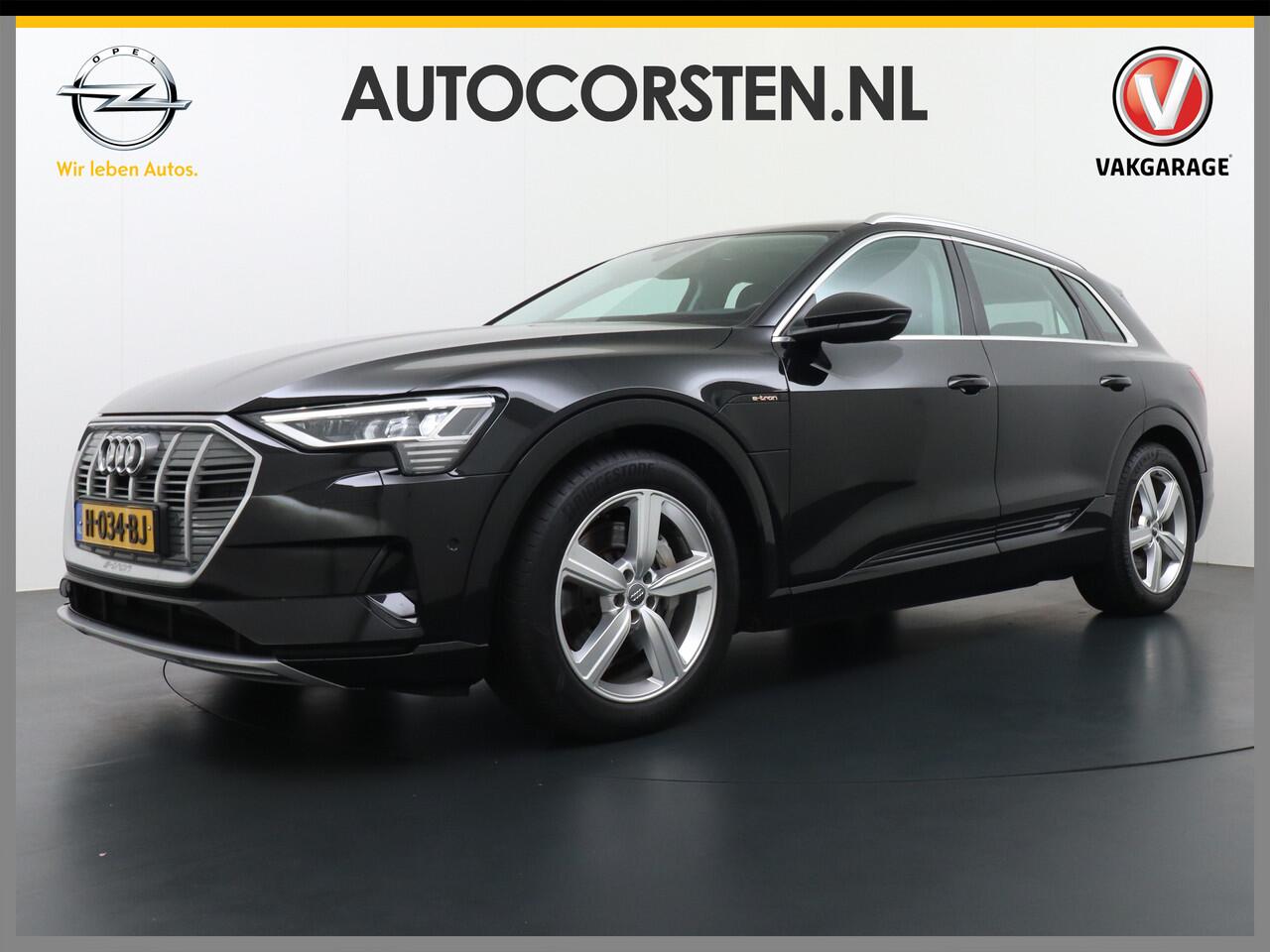Audi e-tron 50 Quattro Leer Panodak Adap.Cruise Android Auto Wireless Apple Carplay Navi Ecc Luchtvering 71kWh Launch Edition Plus Memory Stoelverwarming Led Elek.Achterklep Keyless SOH=91% 1e Eigenaar Origineel Nederlandse Auto