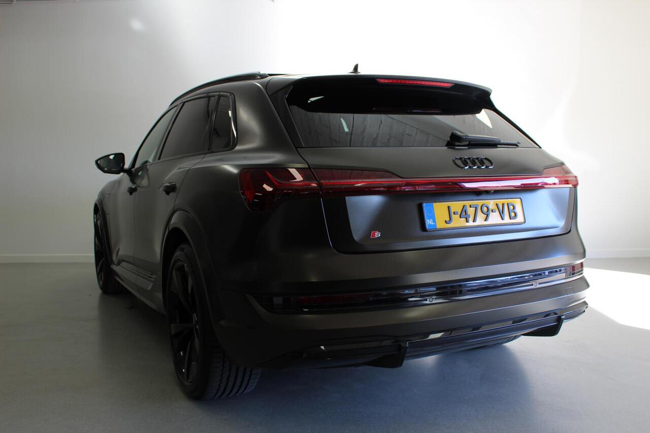 Audi e-tron S quattro 95 kWh | 504PK! | PANO | NL-AUTO! | WRAP | CARPLAY | ACC | NAVI | STOEL-VERW | 21''LMV |