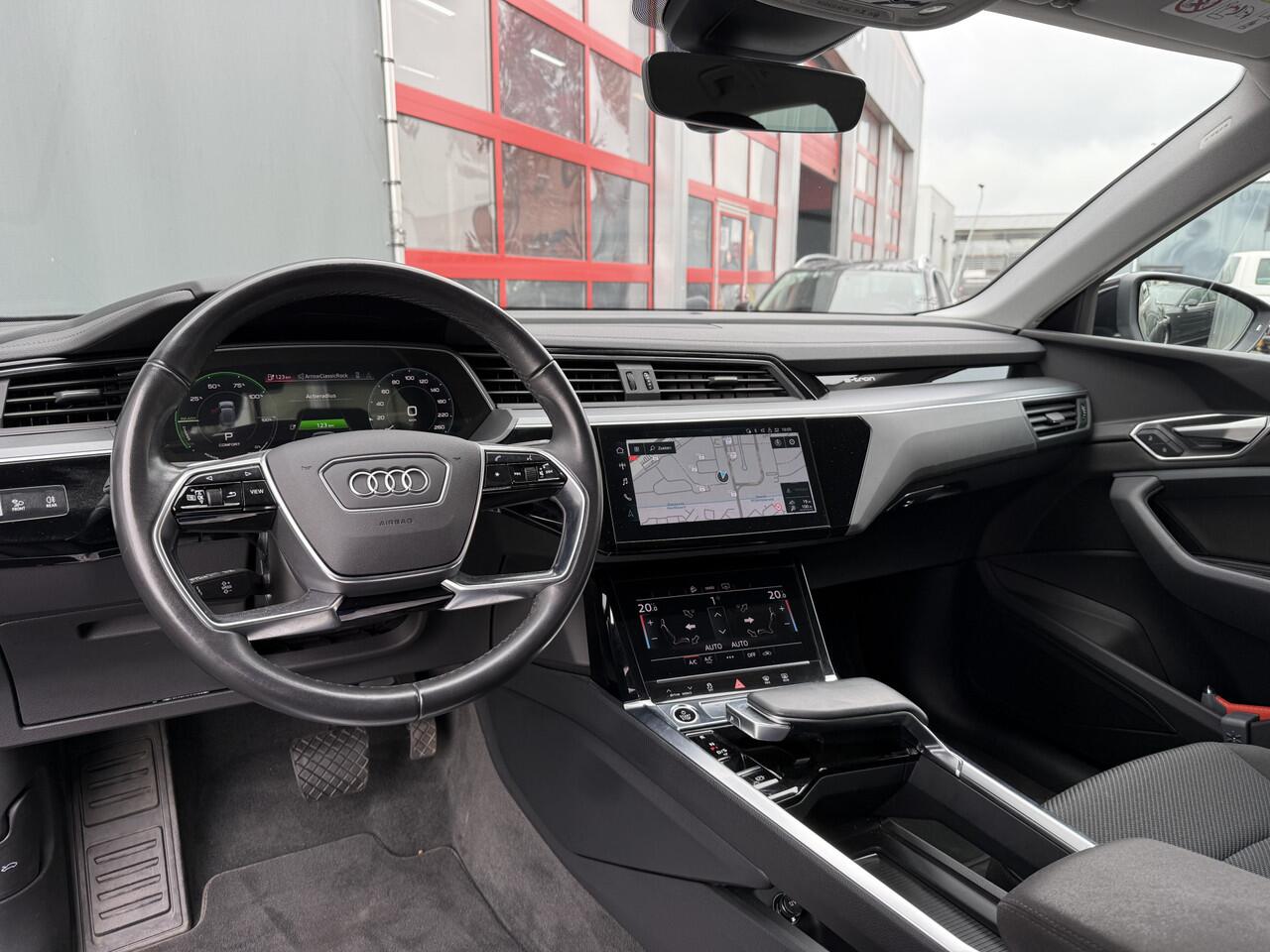 Audi e-tron BWJ 2021 55 quattro 408 PK Business edition 95 kWh TREKHAAK | FULL LED | ADAPTIVE CRUISE | ELEKTR STOELEN | ELEKTR ACHTERKLEP | BLUETOOTH | PDC | LMV