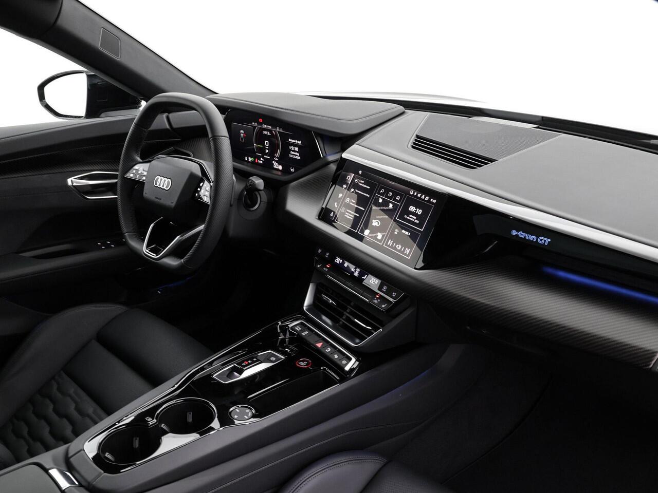 Audi e-tron GT 503 PK · Assistentiepaket Plus remote · Bang & Olufsen Premium 3D · Sportstoelen pro voorin